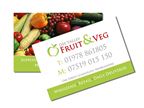 Dee Valley Fruit and Veg - Logo and Business Cards